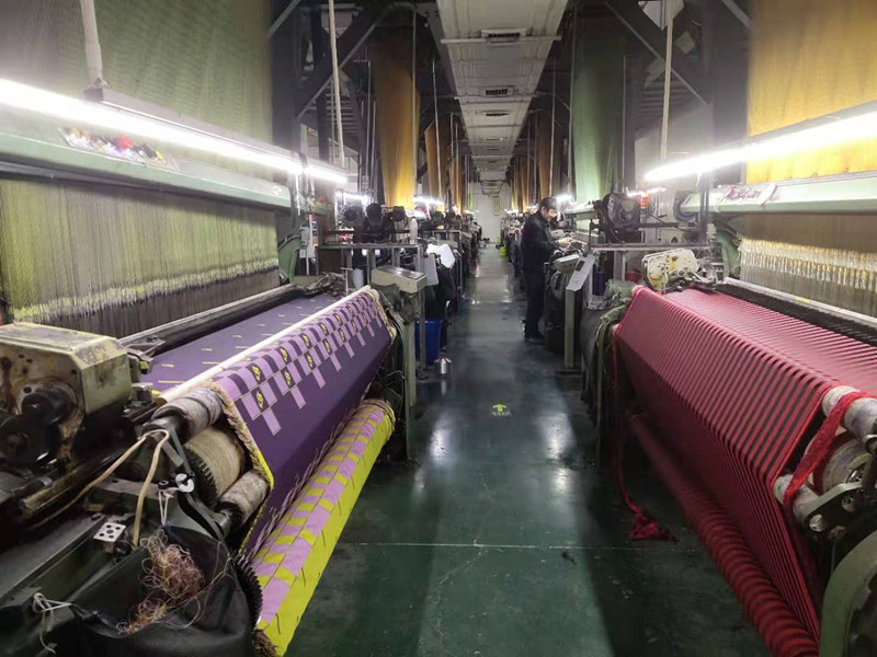 Necktie fabrics and woven textile construction