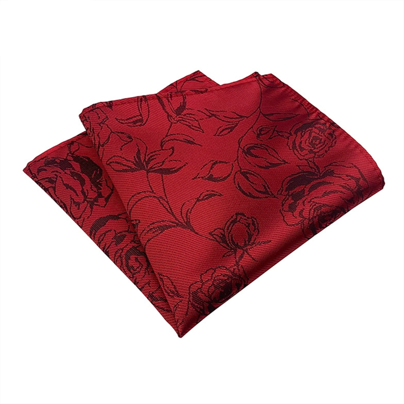 Multicolor Floral Pattern Pocket Square - Image 5